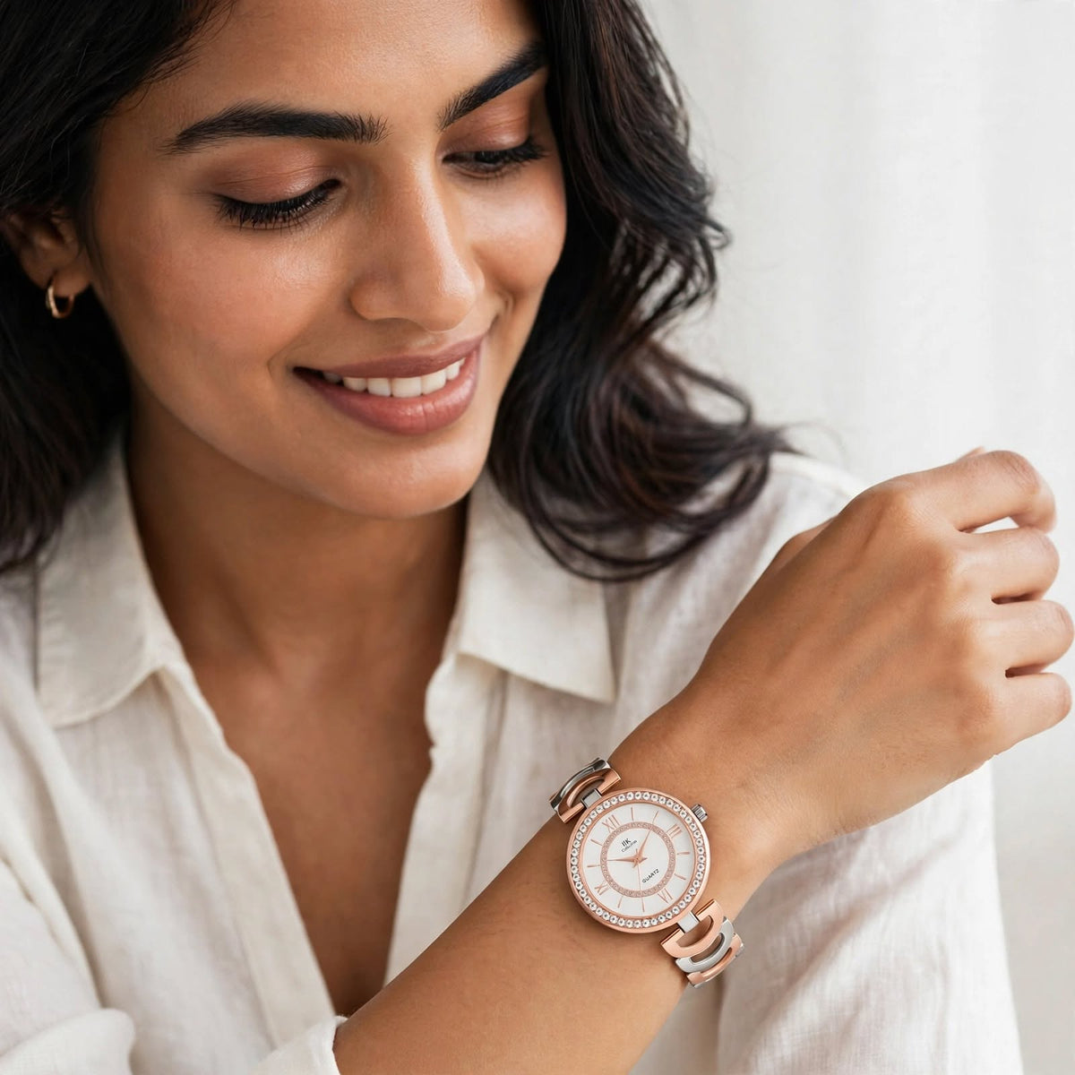 IIK-3095W Wo Analog Watch | & Round Dial For Women