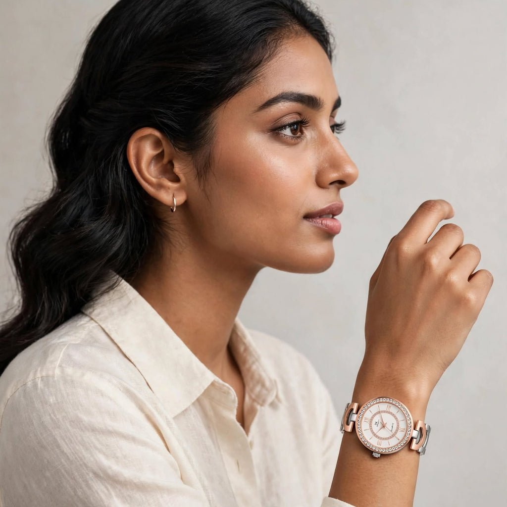 IIK-3095W Wo Analog Watch | & Round Dial For Women