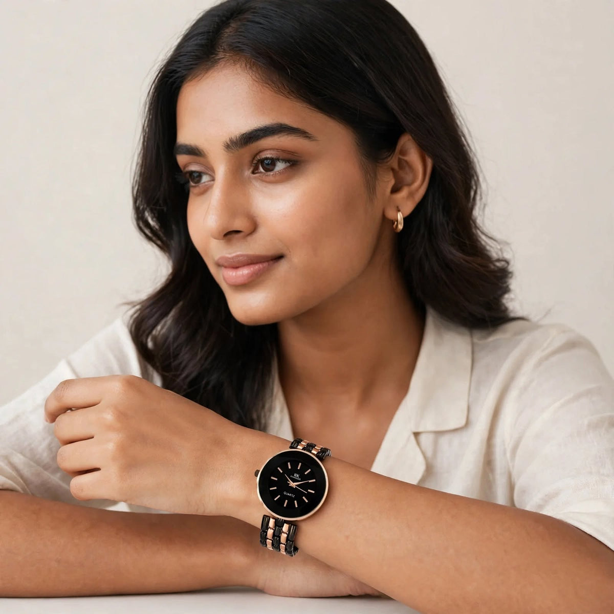 IIK-1063W Wo Analog Watch | Round Dial For Women