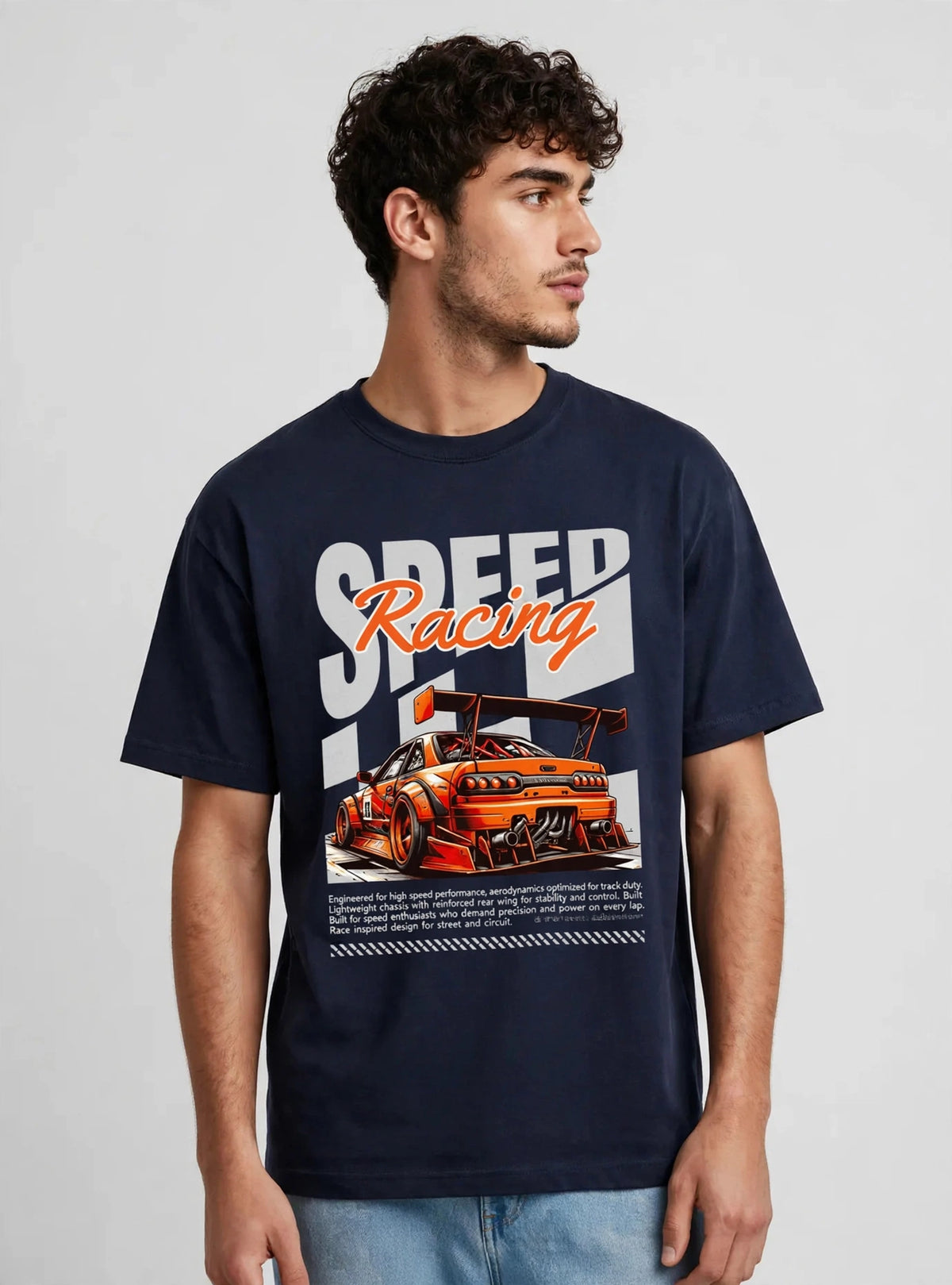 Printed Oversized T-Shirt For Men