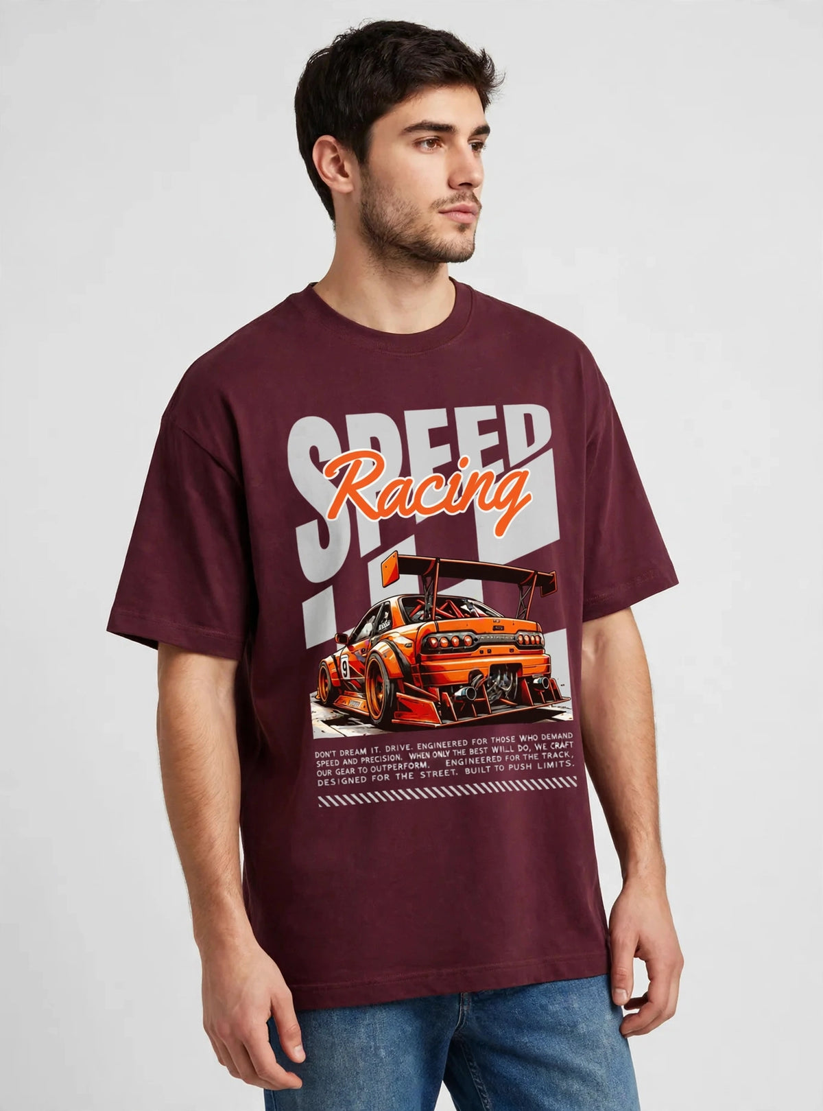 Printed Oversized T-Shirt For Men