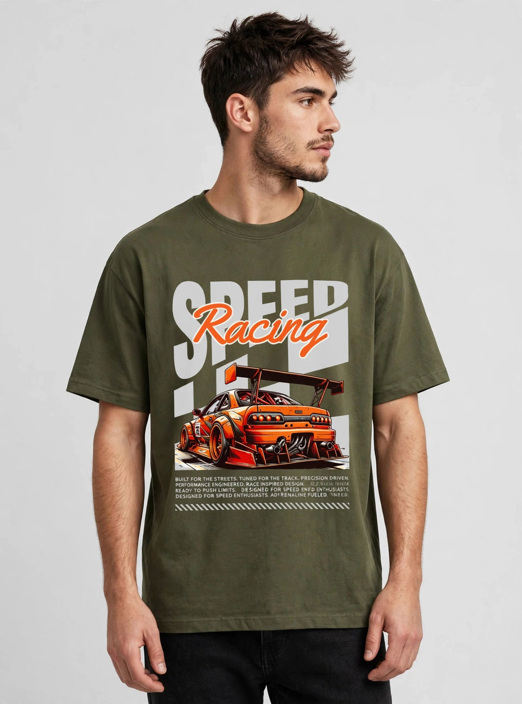 Printed Oversized T-Shirt For Men