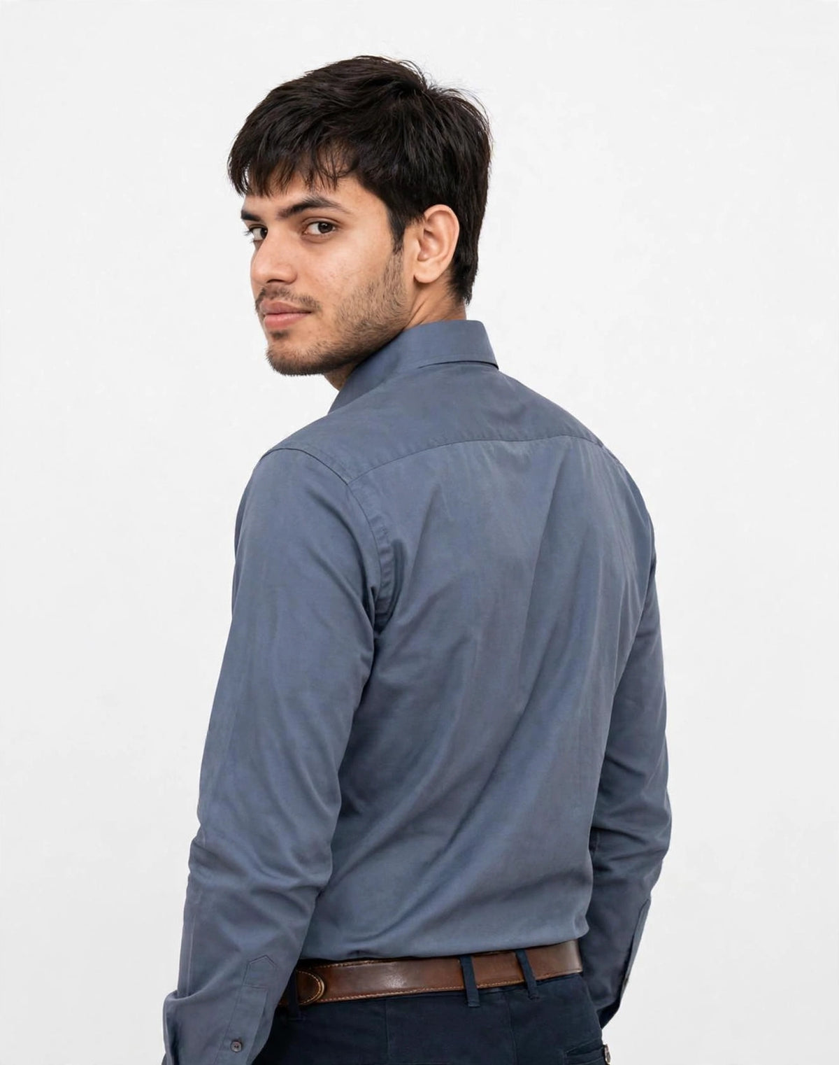 POLAR SMITH Cotton Formal Shirt – Unisex Regular Fit Full Sleeve For Women