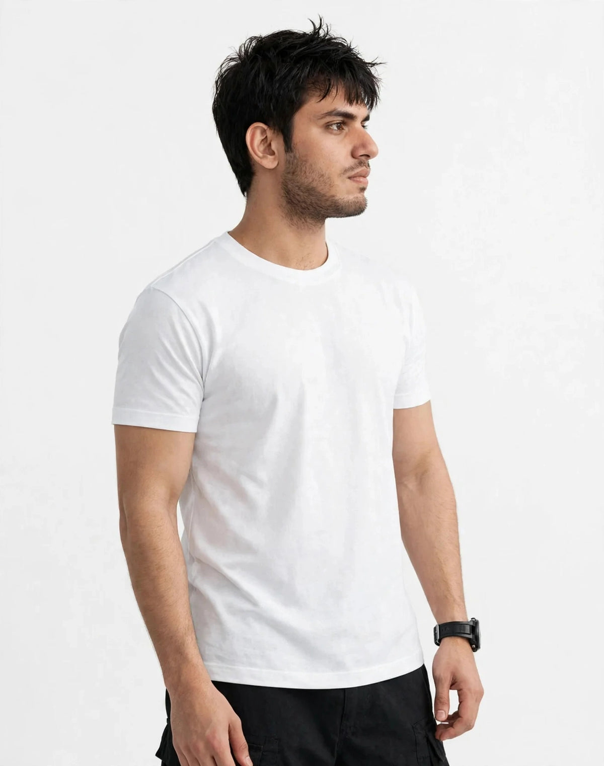 Dry-Fit Round Neck T-Shirt For Men