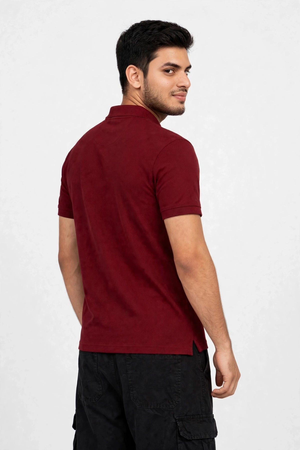 Polo Neck T-Shirt For Men