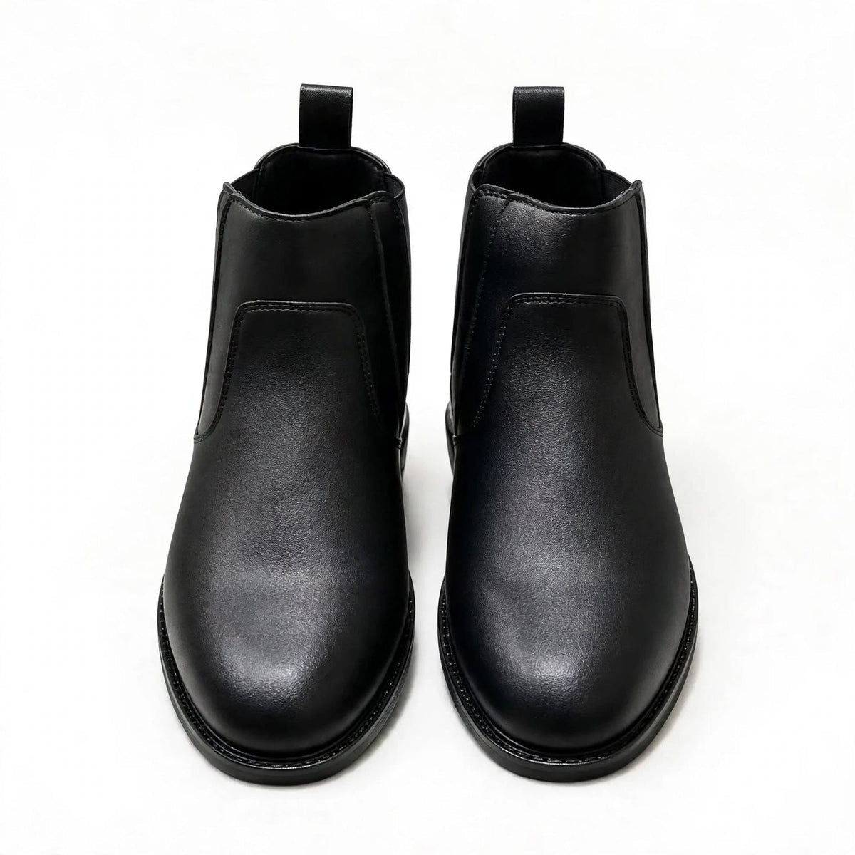Synthetic Leather Chelsea Boots – Stylish Slip-On Footwear bb For Men