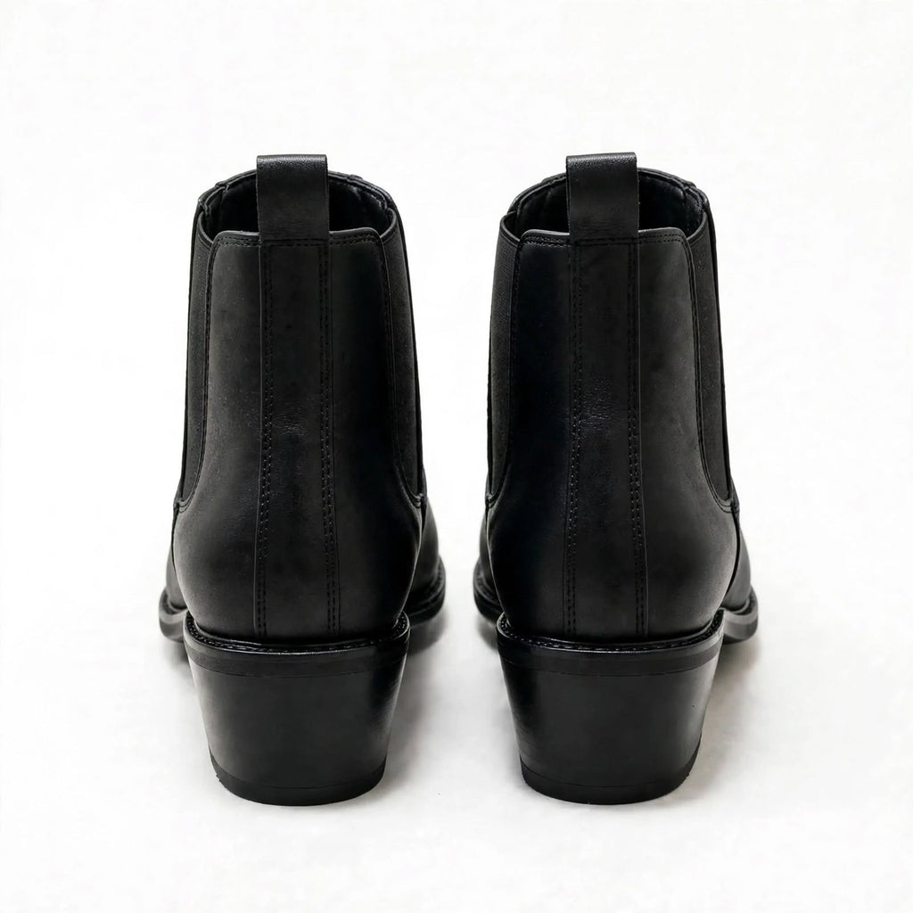 Synthetic Leather Chelsea Boots – Stylish Slip-On Footwear bb For Men