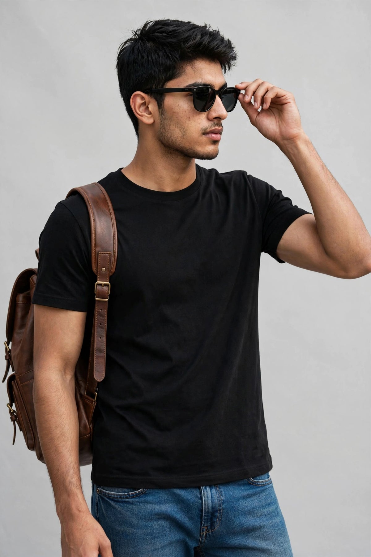 Premium Plain Cotton T-Shirt For Men