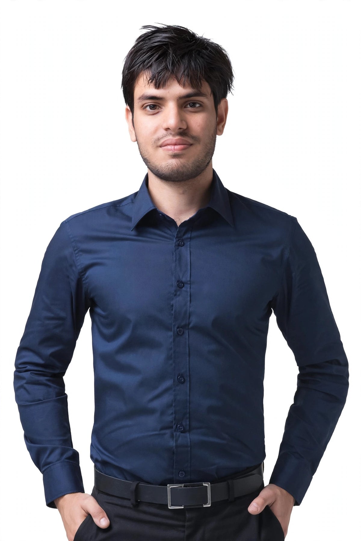 POLAR SMITH Cotton Formal Shirt – Unisex Regular Fit Full Sleeve For Women