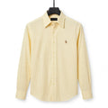 US Polo Striped Cotton Shirt – Regular Fit Full Sleeve Button-Down For Men