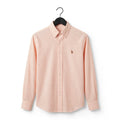 US Polo Striped Cotton Shirt – Regular Fit Full Sleeve Button-Down For Men