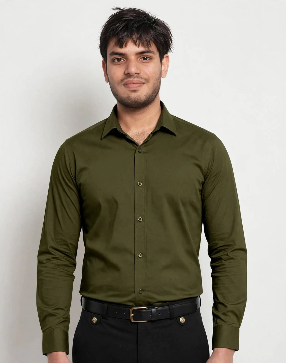 POLAR SMITH Cotton Formal Shirt & Women – Regular Fit Full Sleeves For Women