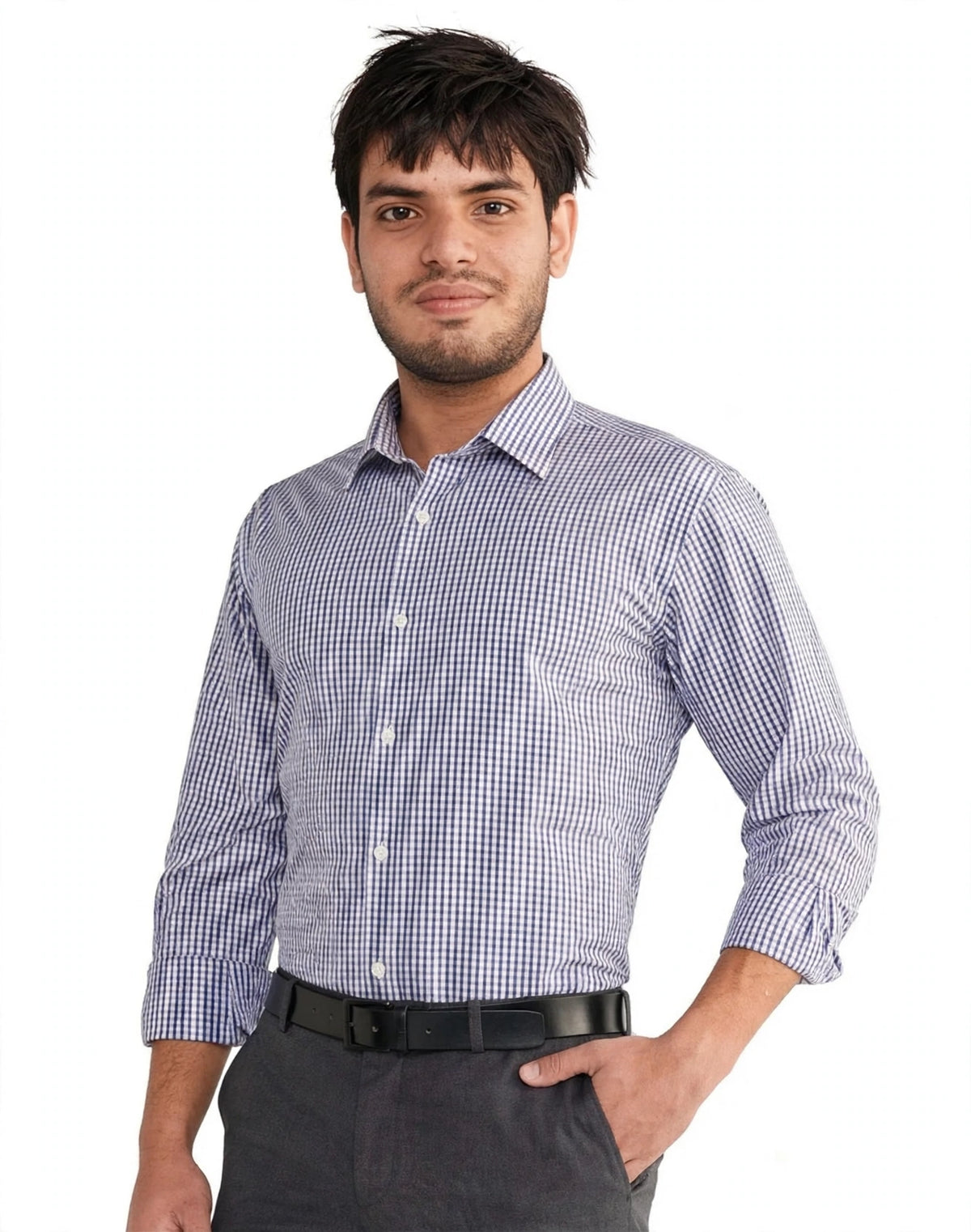 POLAR SMITH Cotton Formal Shirt & Women – Regular Fit Full Sleeves For Women