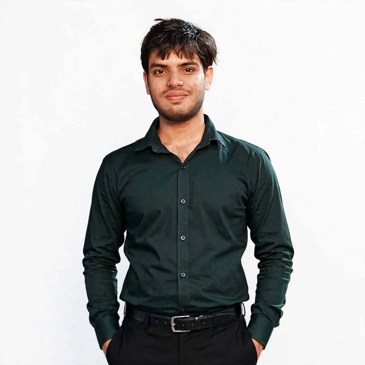 Premium Cotton Shirt – Regular Fit Full Sleeve Casual & Formal Wear For Men