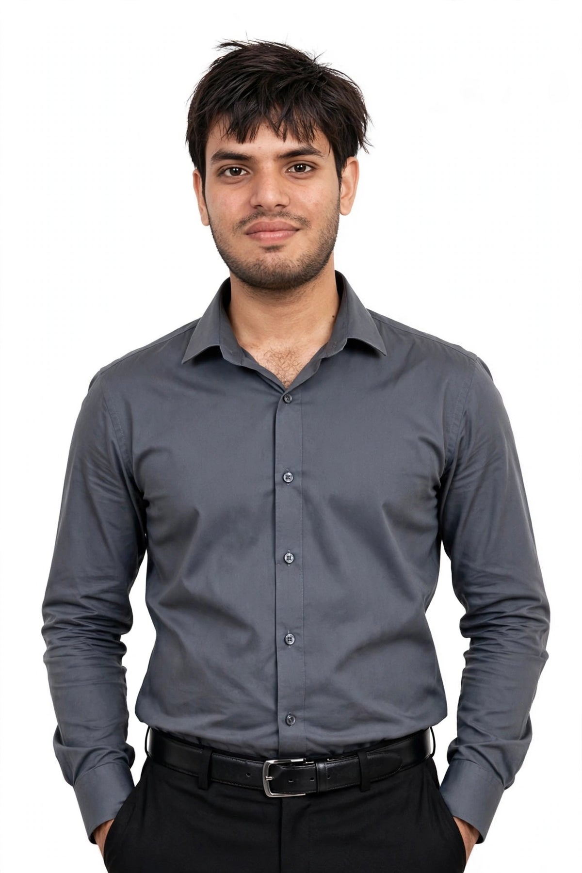 POLAR SMITH Cotton Formal Shirt – Unisex Regular Fit Full Sleeve For Women