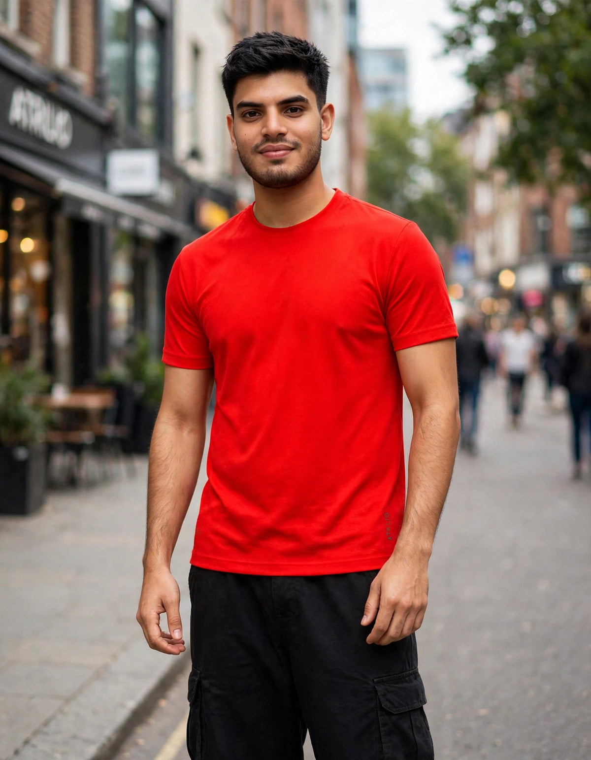 Dry-Fit Round Neck T-Shirt For Men