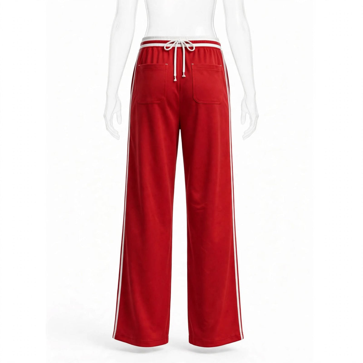 Wo Wide Leg Track Pants | High Waist Palazzo Joggers For Women
