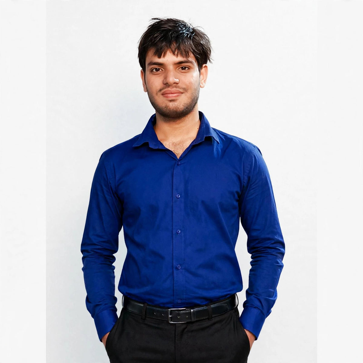 Premium Cotton Shirt – Regular Fit Full Sleeve Casual & Formal Wear For Men
