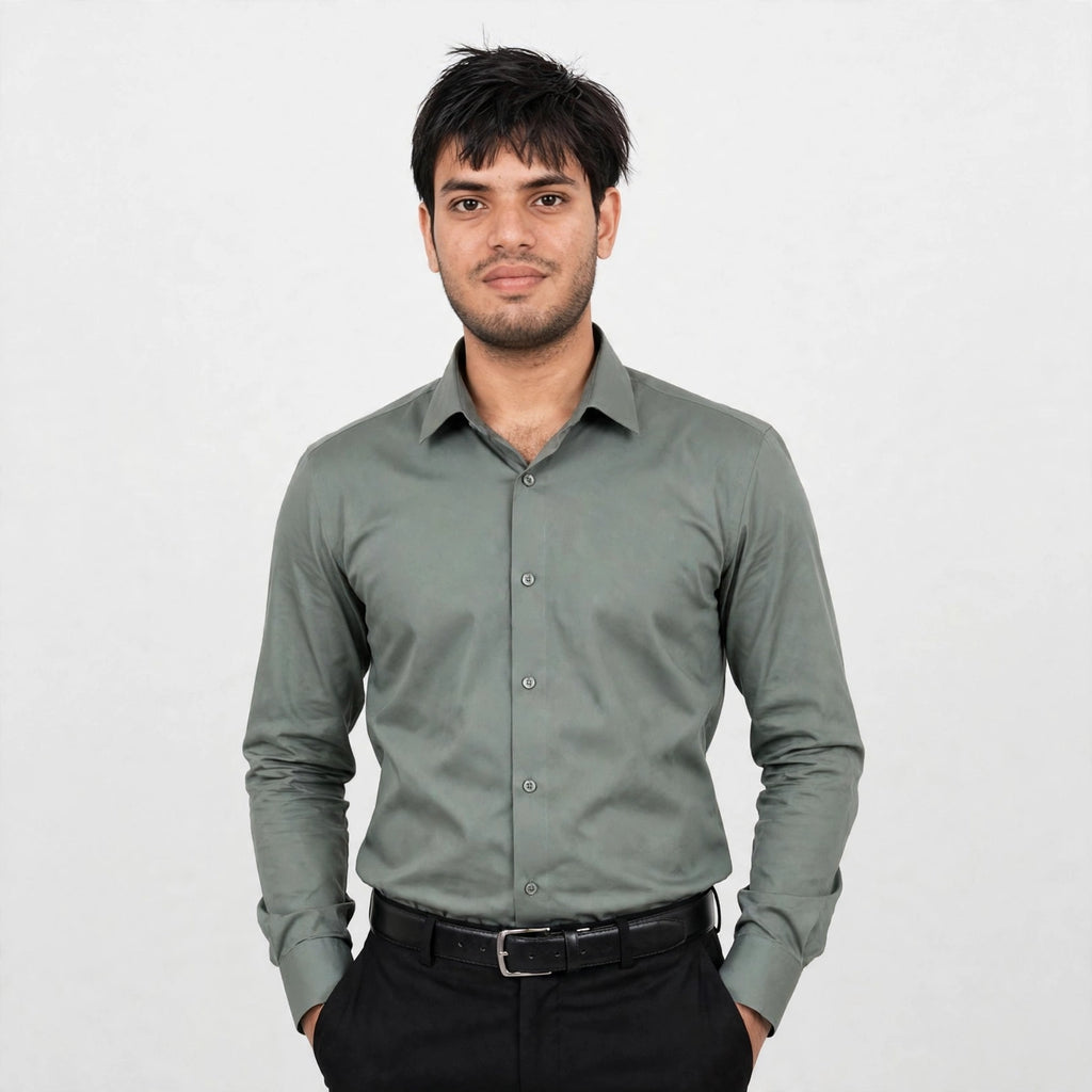 Premium Cotton Shirt – Regular Fit Full Sleeve Casual & Formal Wear For Men