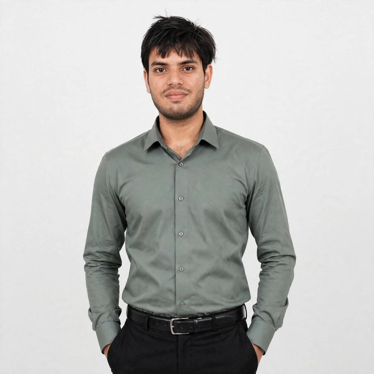 Premium Cotton Shirt – Regular Fit Full Sleeve Casual & Formal Wear For Men