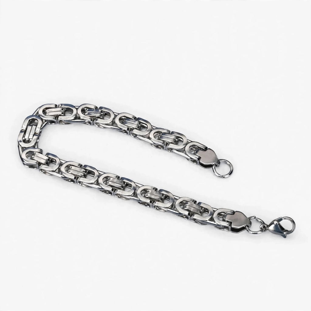 Stylish Stainless Steel Bracelet | Polished Inch FFBL179 For Men
