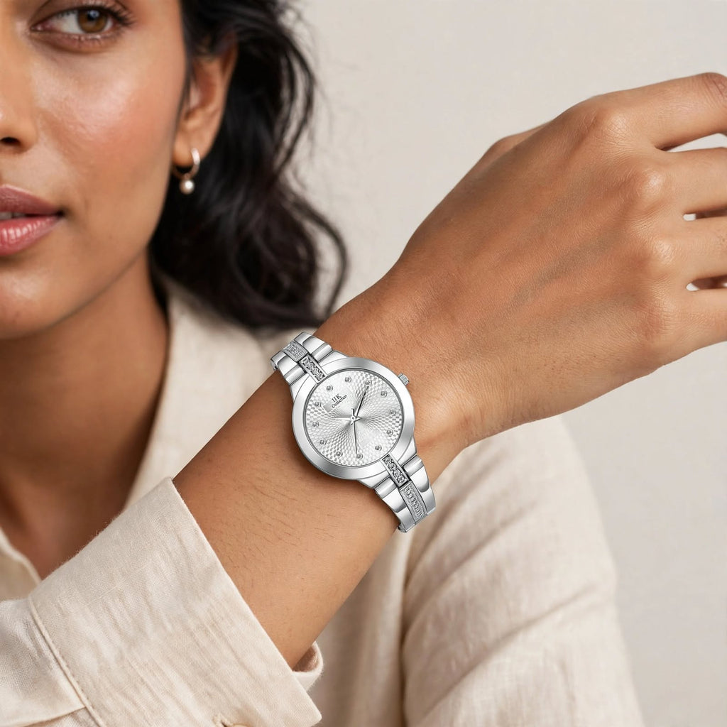 IIK-2058W Wo Analog Watch | Round Dial For Women