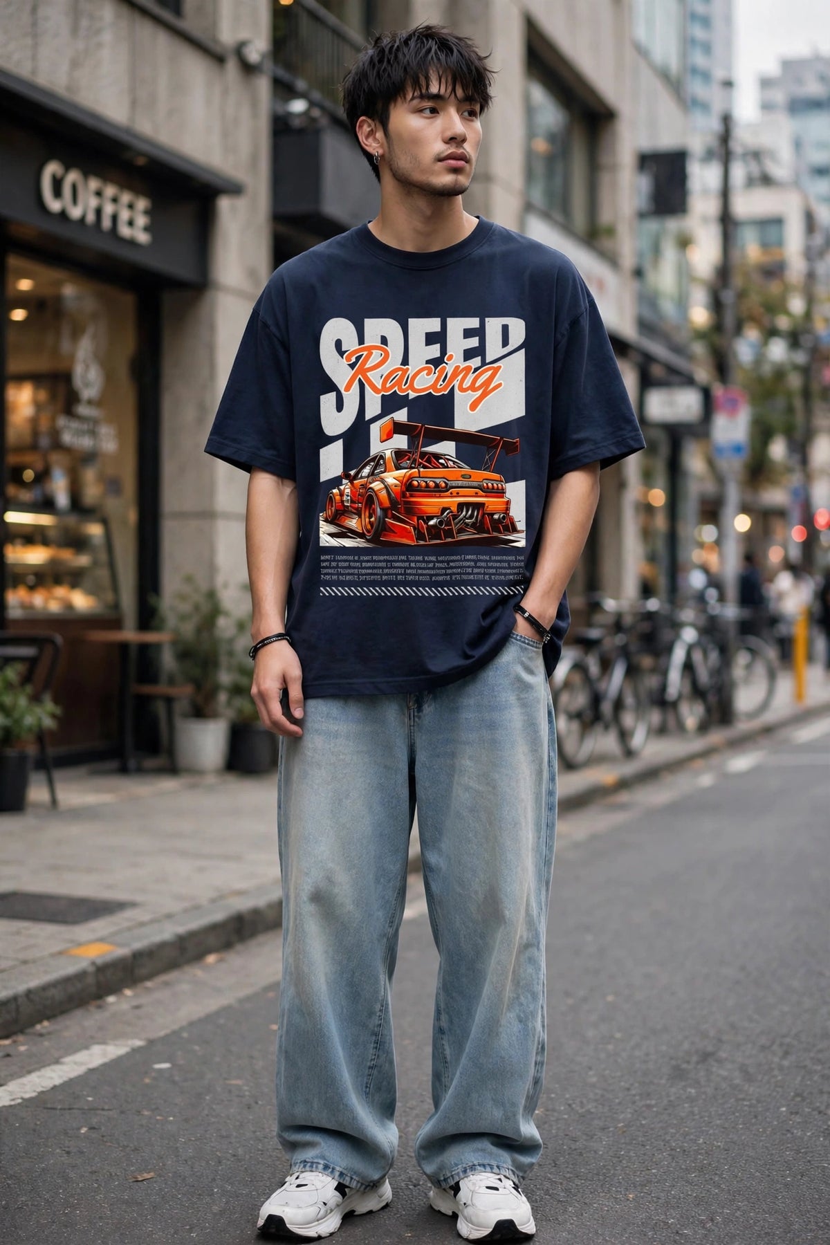 Printed Oversized T-Shirt For Men