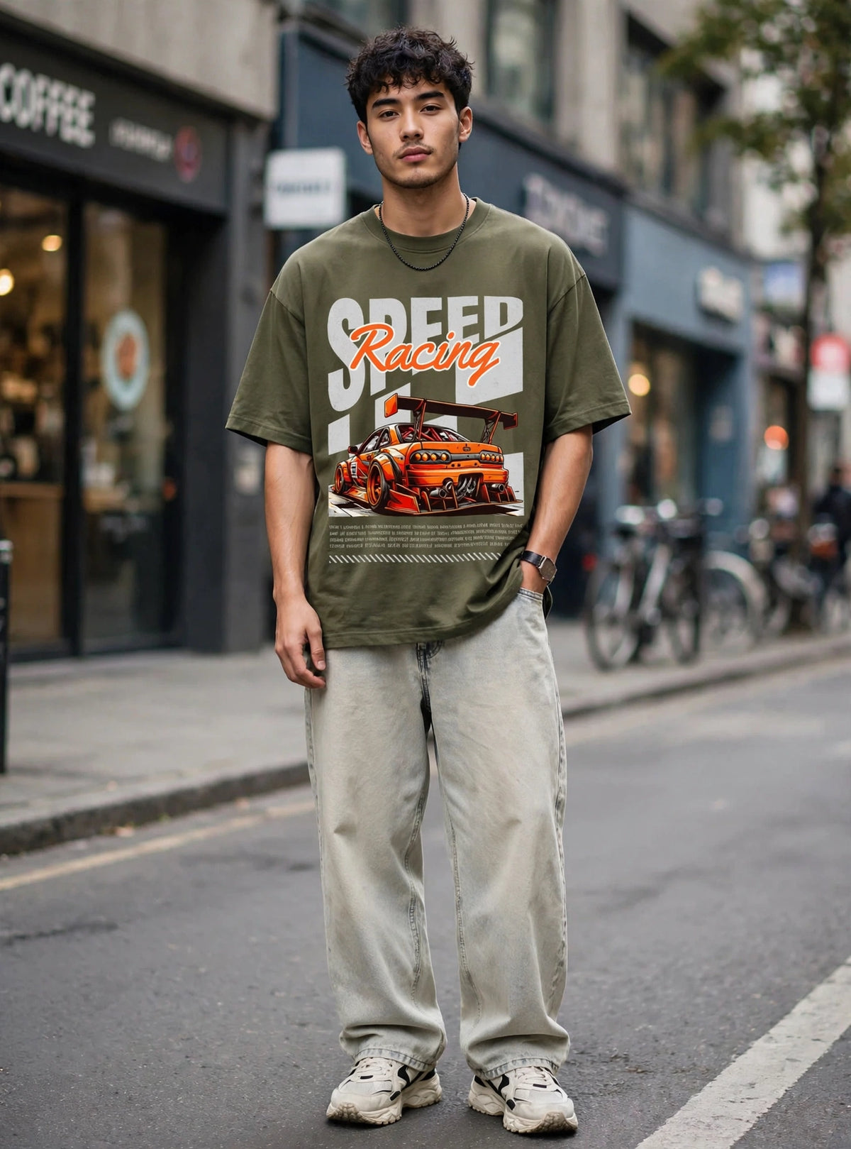 Printed Oversized T-Shirt For Men