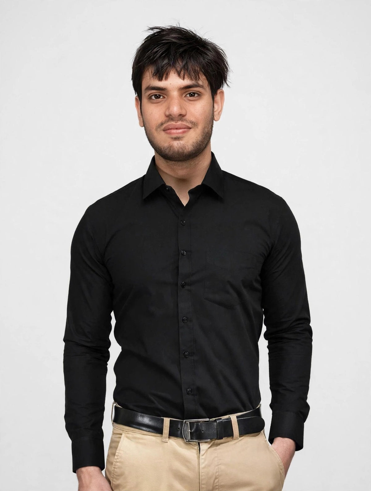 POLAR SMITH Cotton Formal Shirt & Women – Regular Fit Full Sleeves For Women
