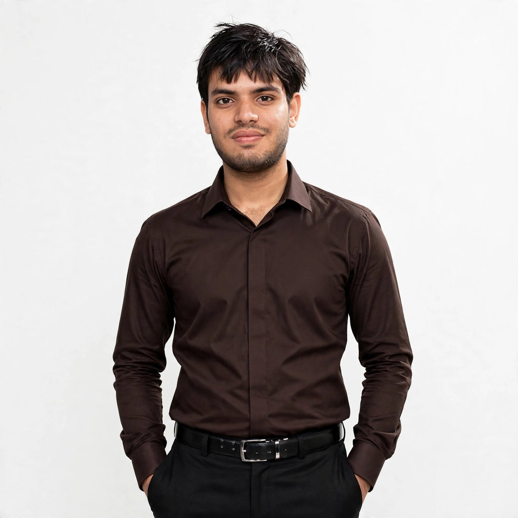 Premium Cotton Shirt – Regular Fit Full Sleeve Casual & Formal Wear For Men