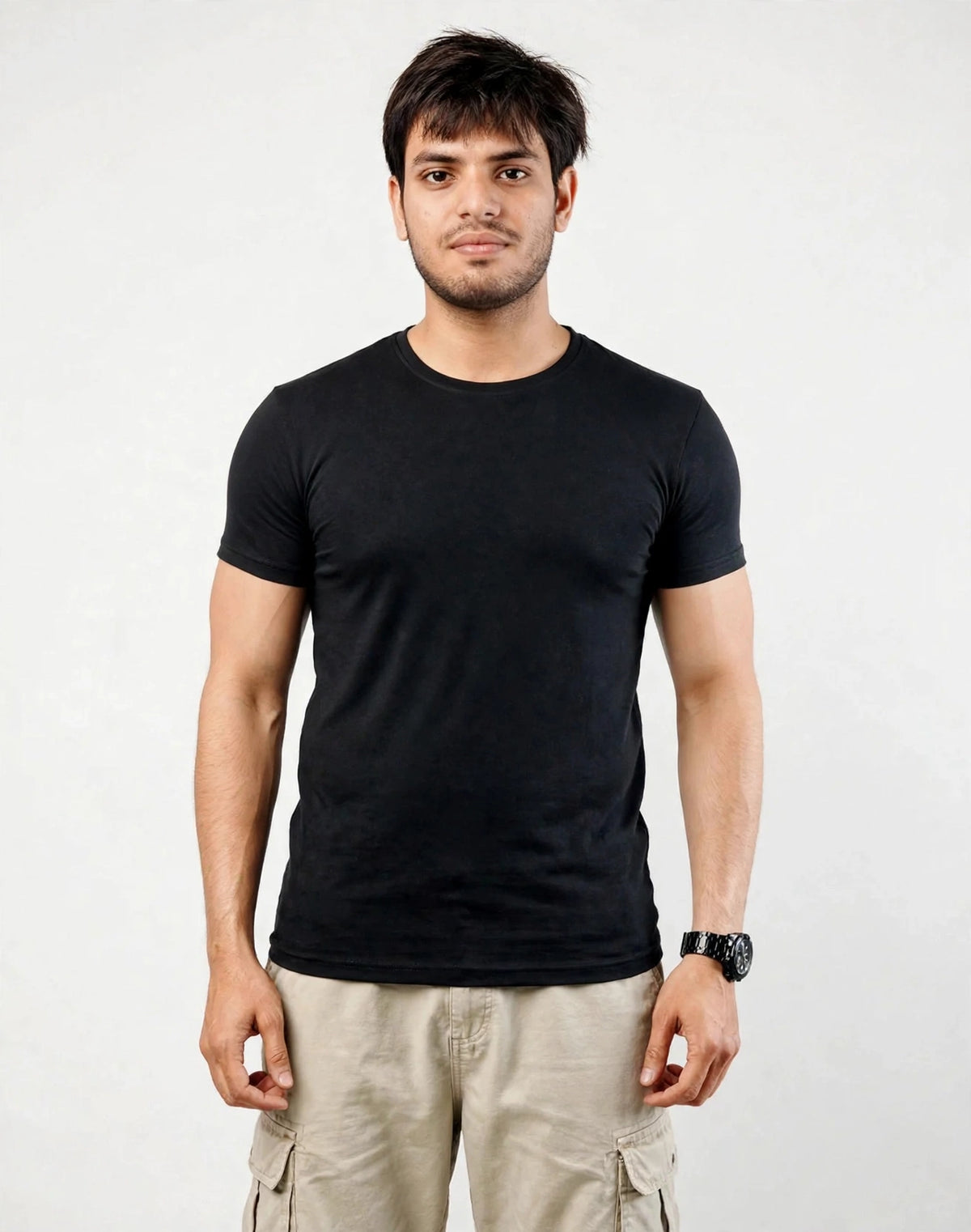 Dry-Fit Round Neck T-Shirt For Men