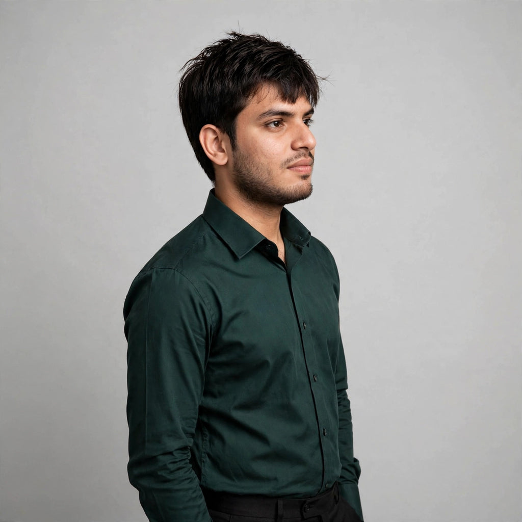 Premium Cotton Shirt – Regular Fit Full Sleeve Casual & Formal Wear For Men