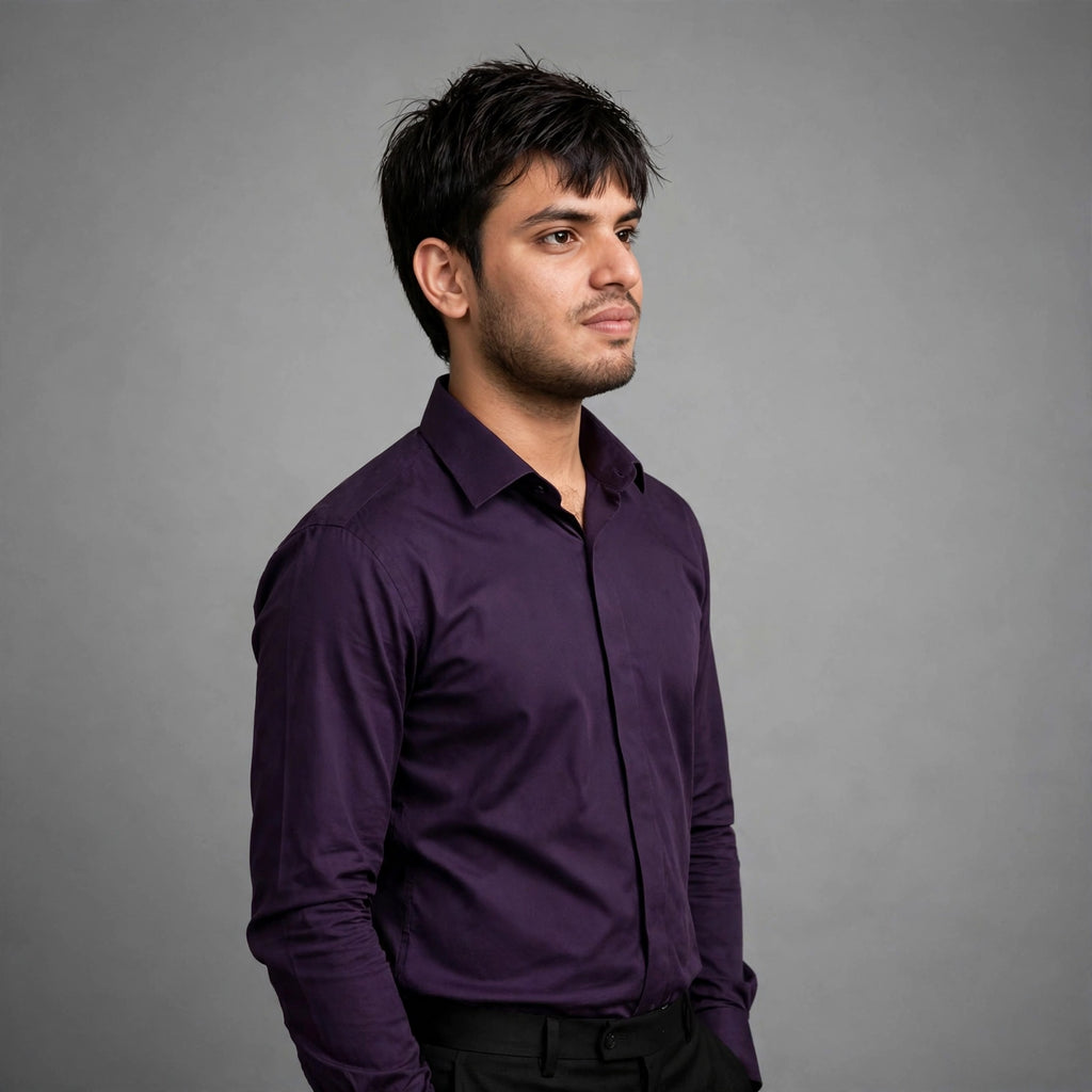 Premium Cotton Shirt – Regular Fit Full Sleeve Casual & Formal Wear For Men