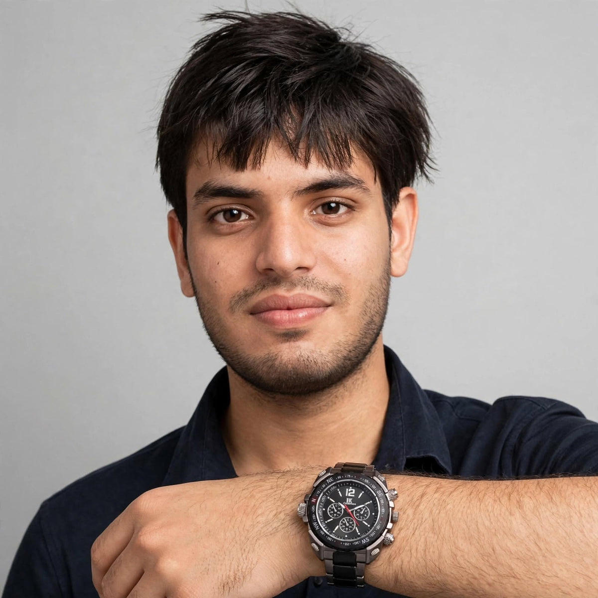 Tissot Exquisite Digital Watch | Square Dial with Stainless Steel Strap For Men