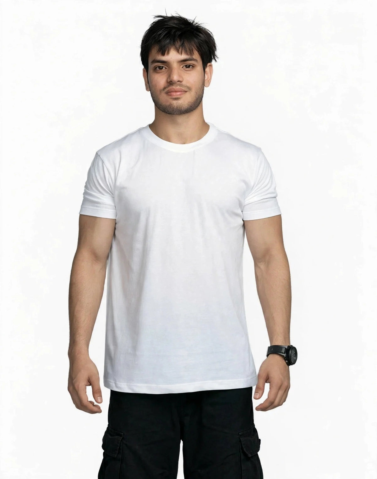 Dry-Fit Round Neck T-Shirt For Men