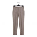 Flat Front Formal Trouser – Cotton Blend Regular Fit Mid Rise For Men