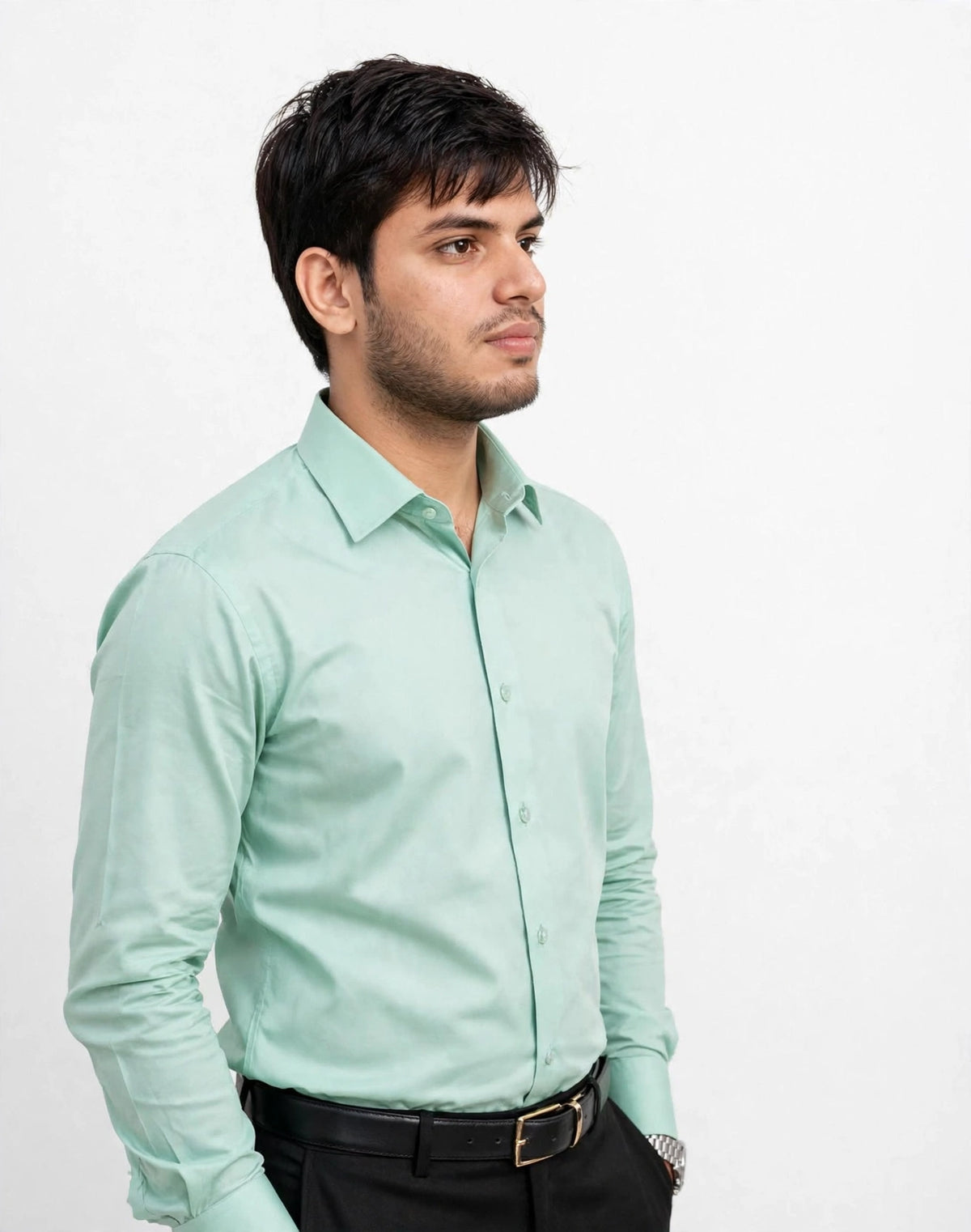 POLAR SMITH Cotton Formal Shirt – Unisex Regular Fit Full Sleeve For Women