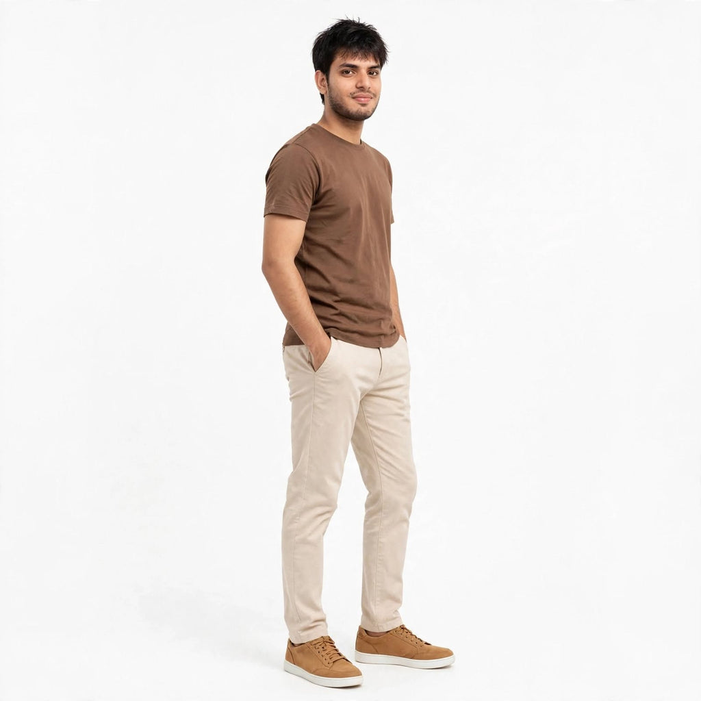 PV Formal Trouser – Polyester Regular Fit Medium Rise Plain Pants For Men