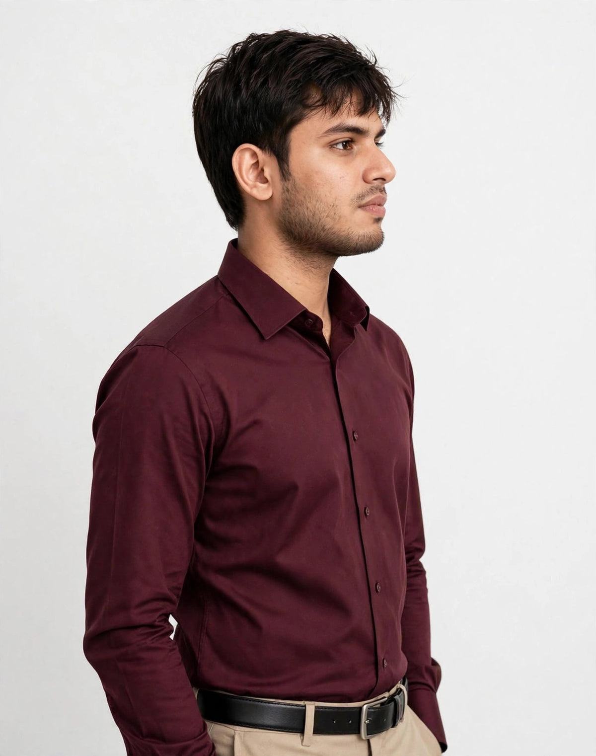 POLAR SMITH Cotton Formal Shirt – Unisex Regular Fit Full Sleeve For Women