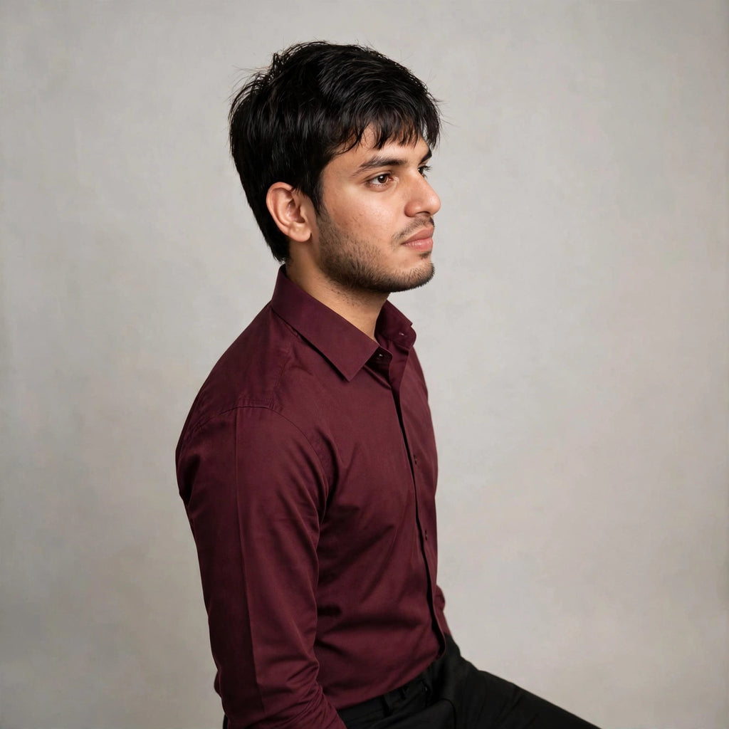 Premium Cotton Shirt – Regular Fit Full Sleeve Casual & Formal Wear For Men