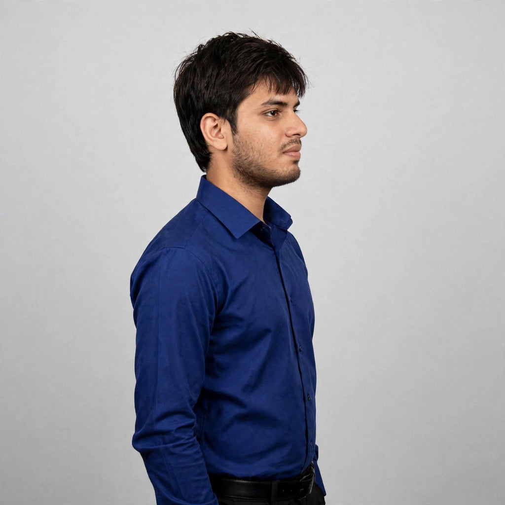 Premium Cotton Shirt – Regular Fit Full Sleeve Casual & Formal Wear For Men
