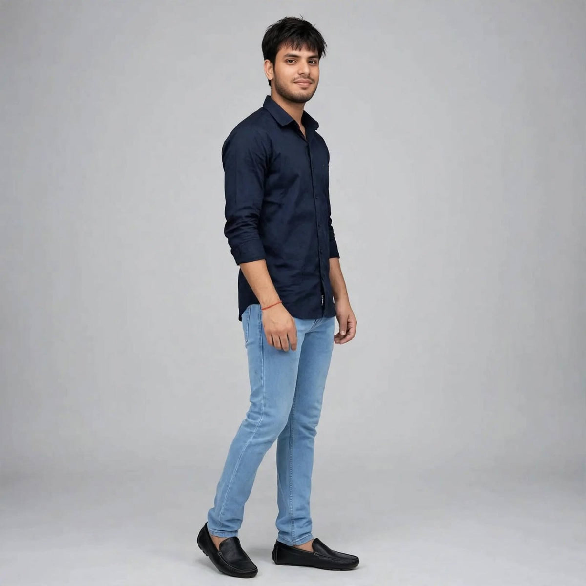 Stretchable Jeans | Straight Fit Denim Jeans For Men