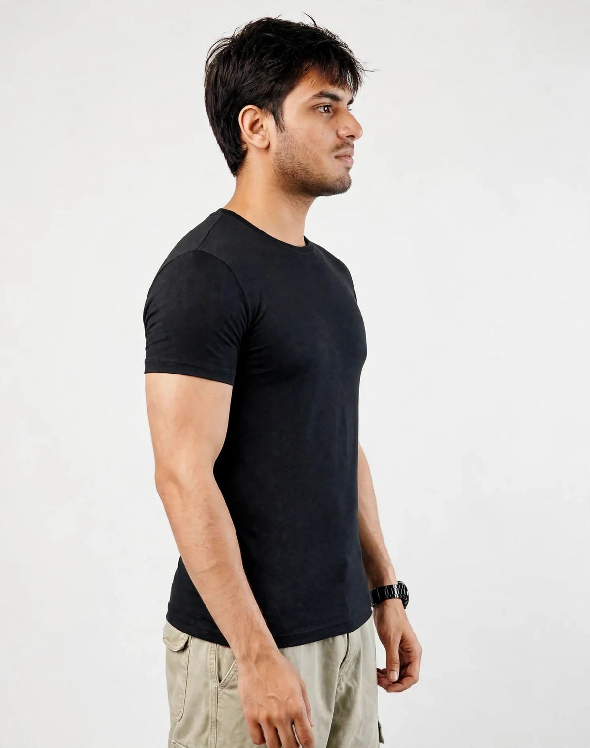 Dry-Fit Round Neck T-Shirt For Men