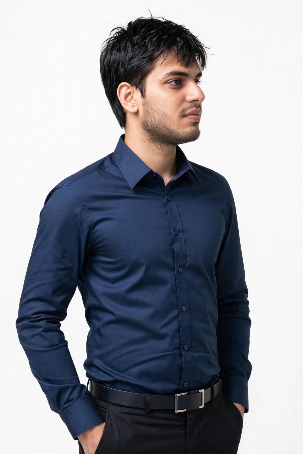POLAR SMITH Cotton Formal Shirt – Unisex Regular Fit Full Sleeve For Women