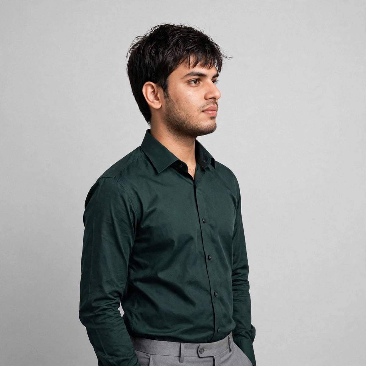 POLAR SMITH Cotton Formal Shirt – Unisex Regular Fit Full Sleeve For Women