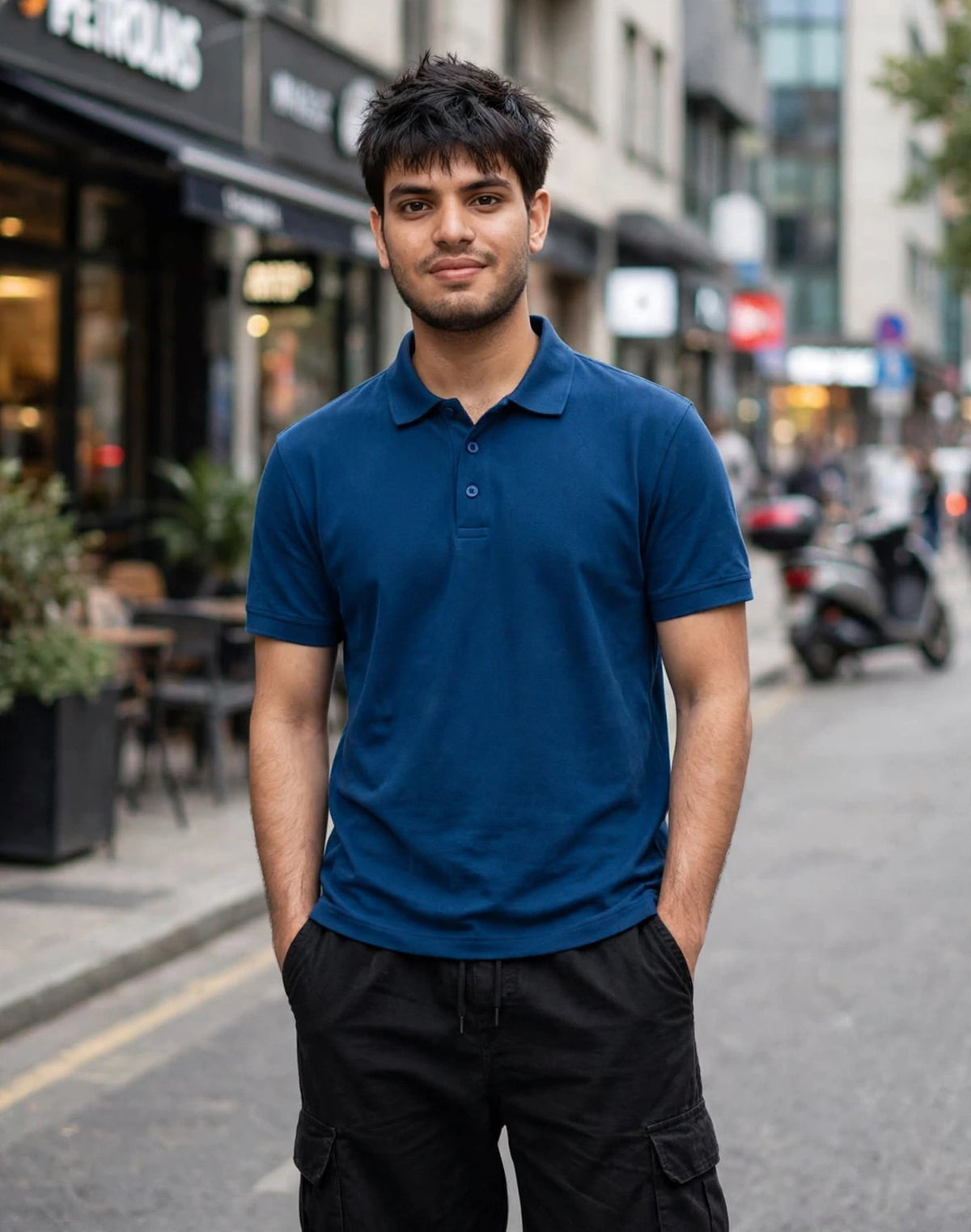 Polo Neck T-Shirt For Men