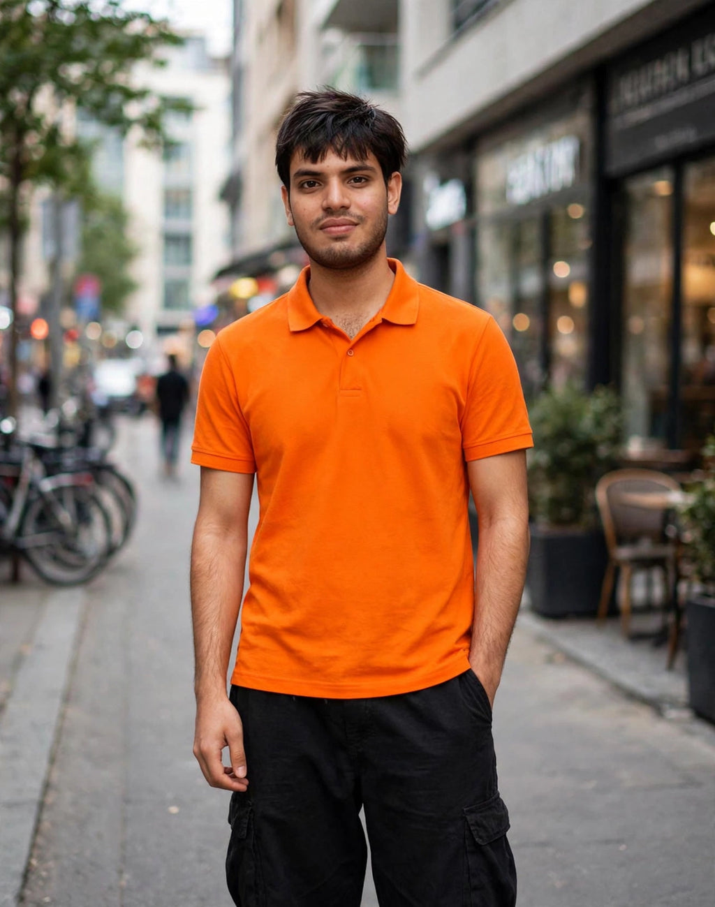 Polo Neck T-Shirt For Men