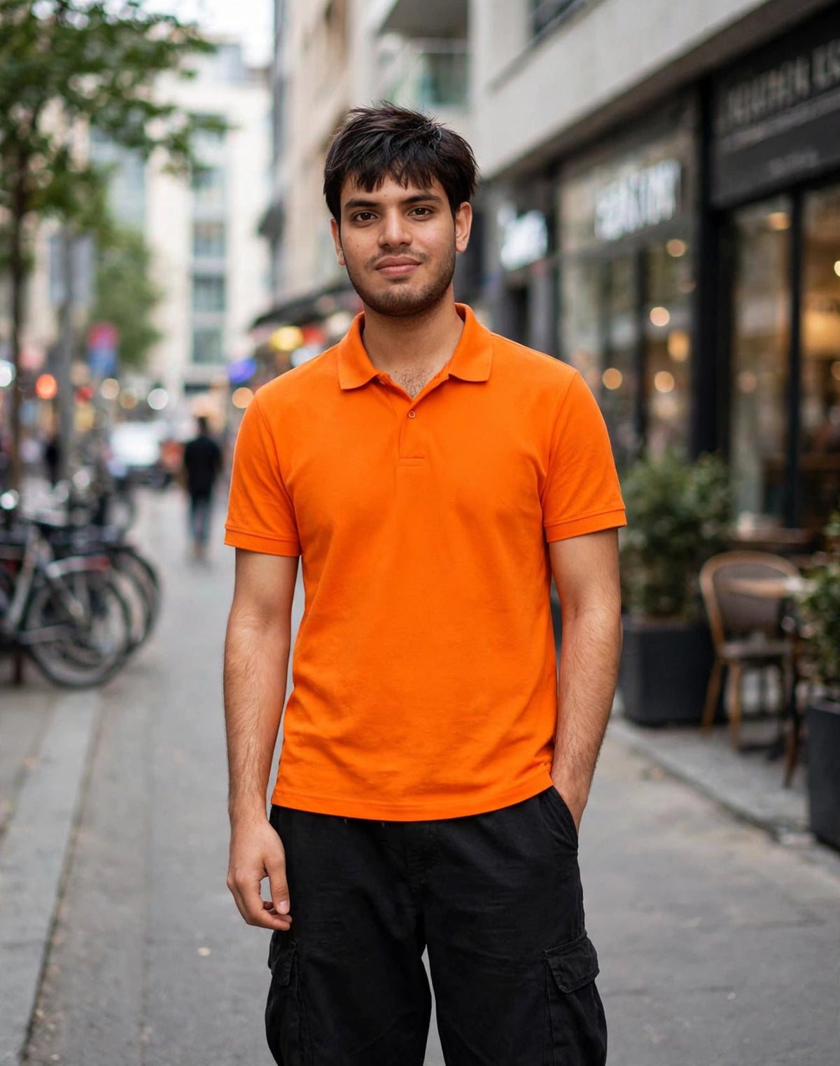 Polo Neck T-Shirt For Men