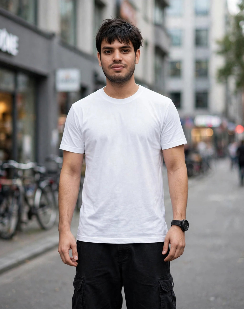 Dry-Fit Round Neck T-Shirt For Men