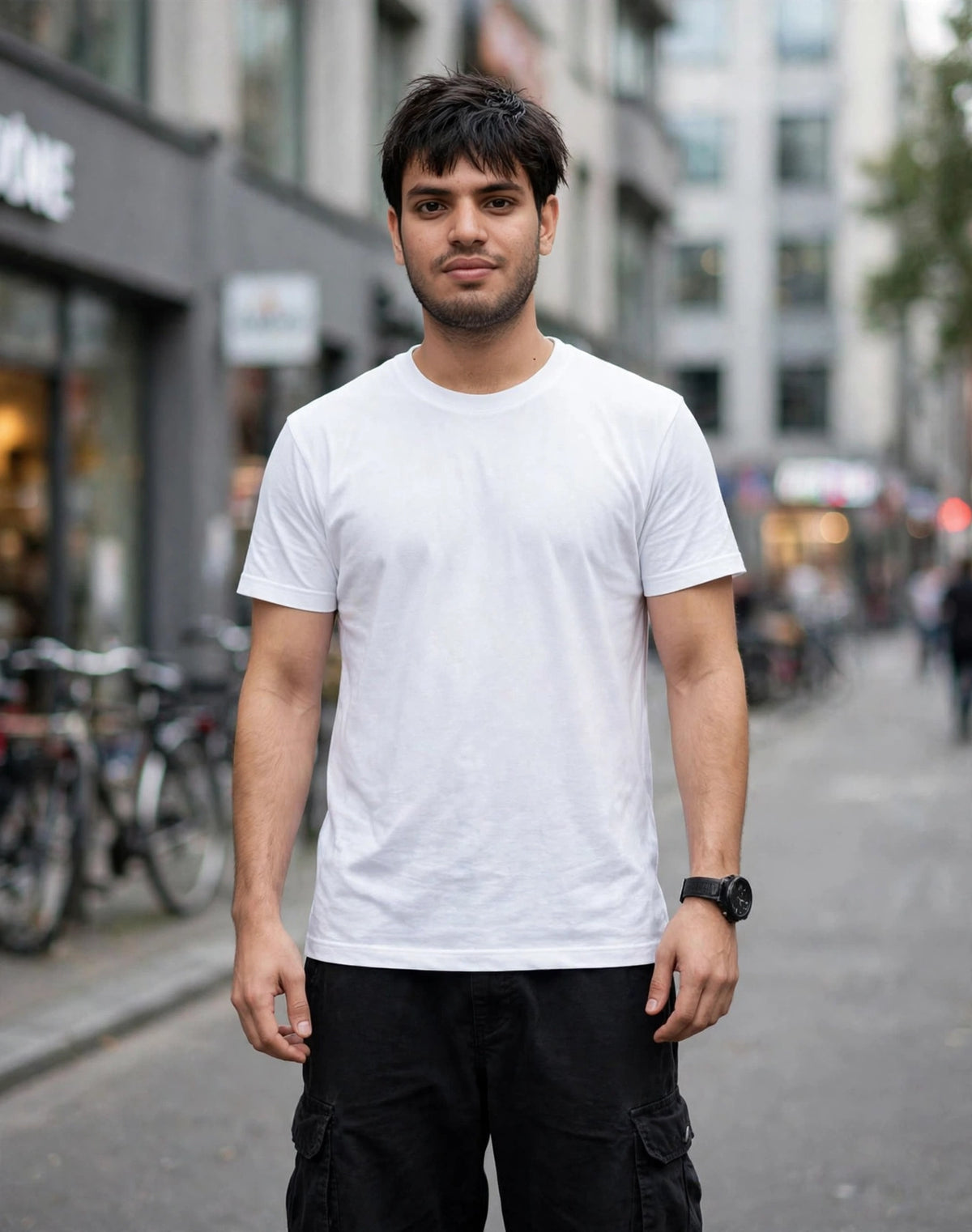 Dry-Fit Round Neck T-Shirt For Men
